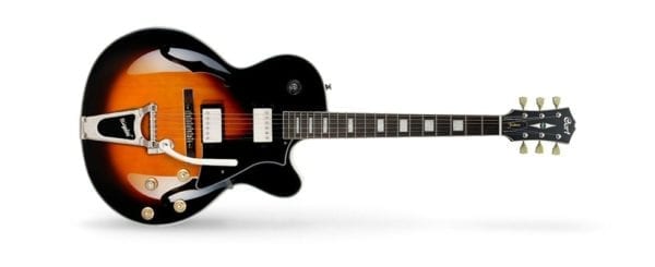 Cort Yorktown-BV Hollow Body Electric Guitar Tobacco Sunburst - Image 2