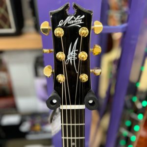 Maton Messiah EM100C 808 Acoustic Headstock