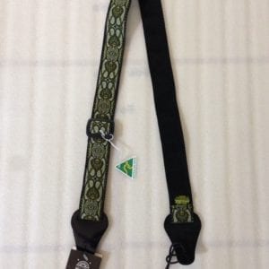 Green Jacquard Ukulele Strap