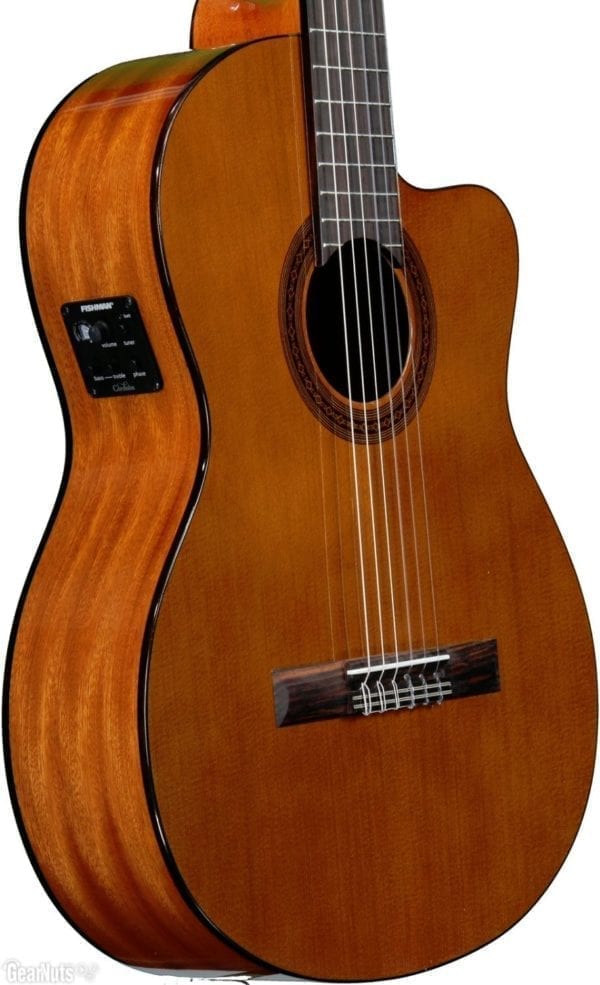 Cordoba C5-CE Acoustic Electric Classical Guitar - Image 3