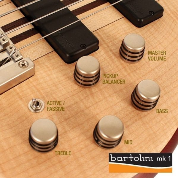 Cort A5 Plus Bass Bartolini Preamp system