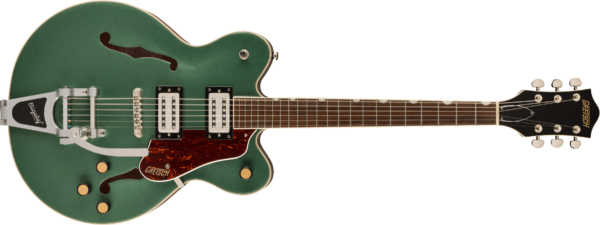 Gretsch Streamliner G2622T Centreblock Hollow Body Electric Guitar Steel Olive
