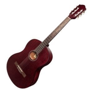 Martinez Slim Jim 3/4 Nylon String Classical Guitar with Tuner