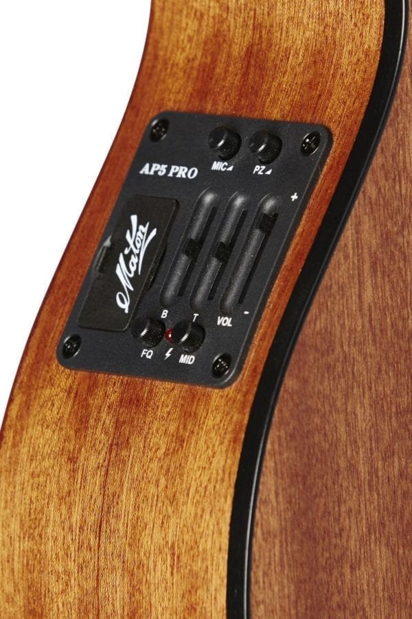 Maton EMBW-6 Blackwood Mini Acoustic Electric Guitar - Image 6