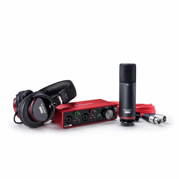 Focusrite Scarlett 2i2 Studio (Gen 3) Pack