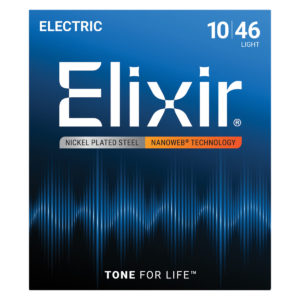 Elixir Nanoweb Electric Guitar Strings 10-46