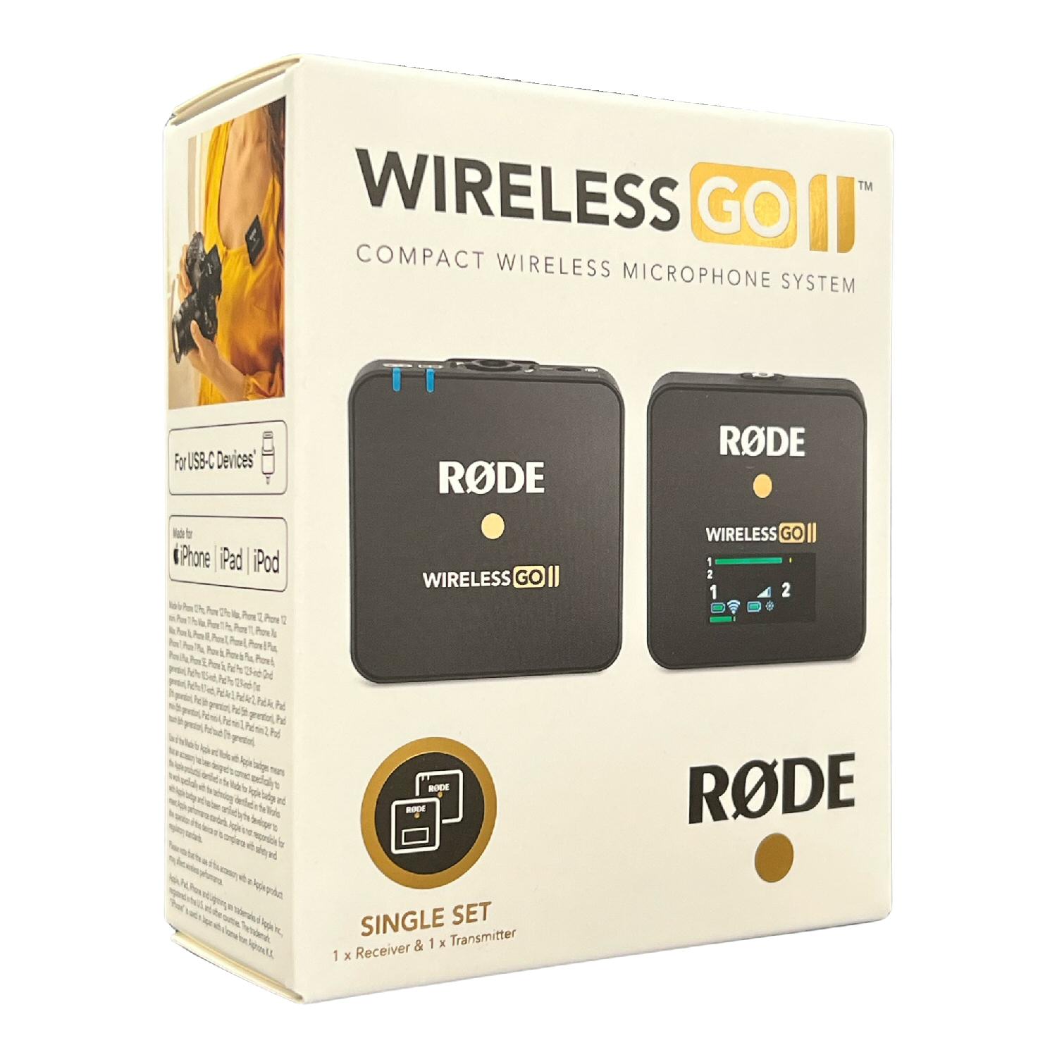 Rode Wireless GO II Single Bundle