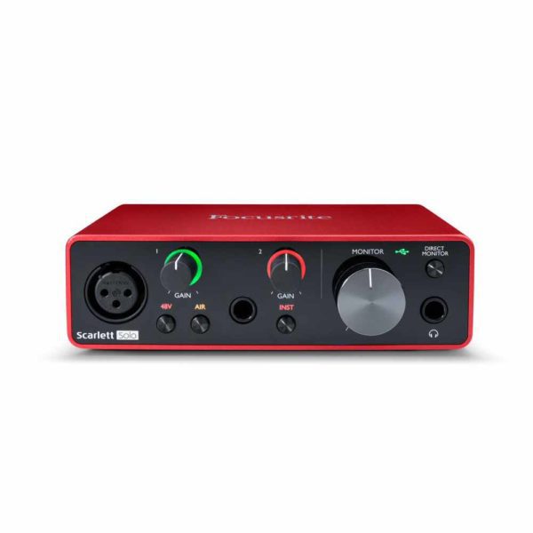 Focusrite Scarlett Solo (Gen 3) USB Audio Interface