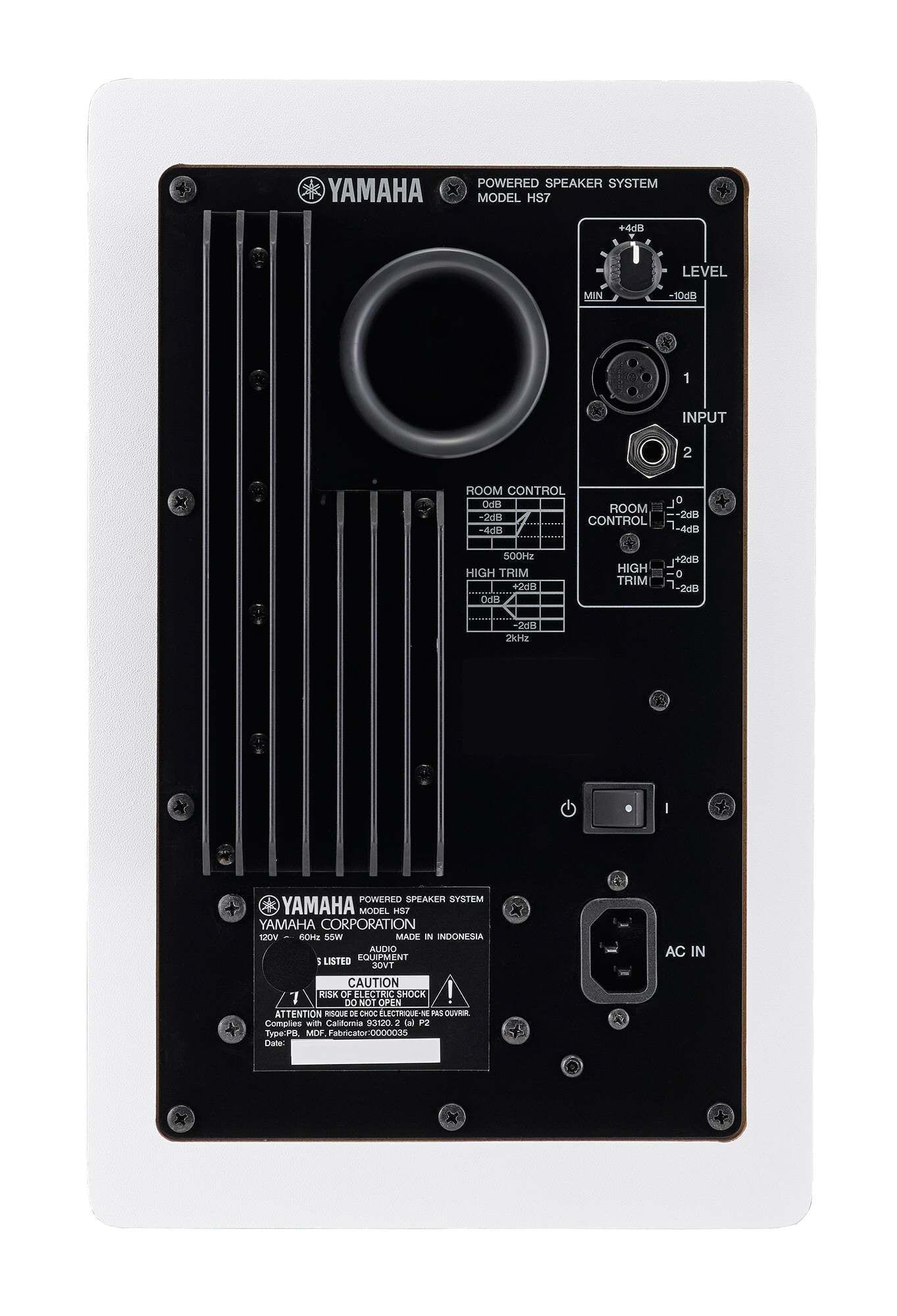 Yamaha hs7 hot sale studio monitors
