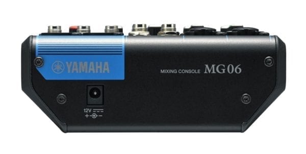 Yamaha MG06 6 Channel Compact Mixer - Image 3