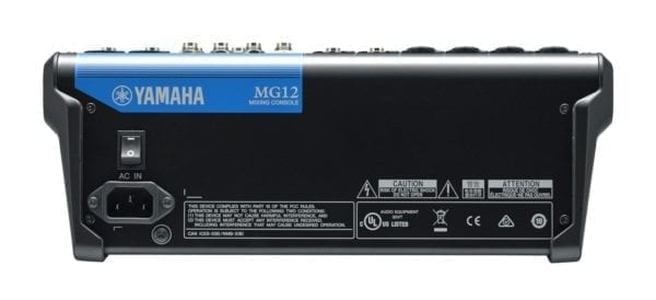 Yamaha MG12 12 Channel Mixer - Image 3