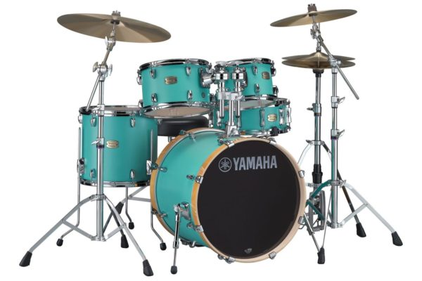 Yamaha Stage Custom Birch Drum Kit SCB22MSG Matte Surf Green