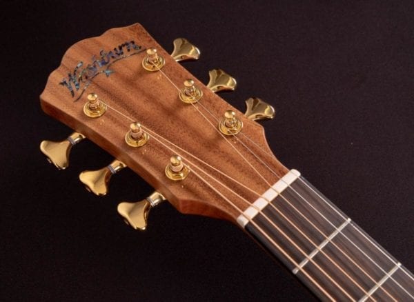 Washburn SC56S Bella Tono Acoustic/Electric Headstock