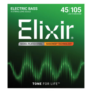 Elixir Nanoweb Bass Guitar Strings 45-105