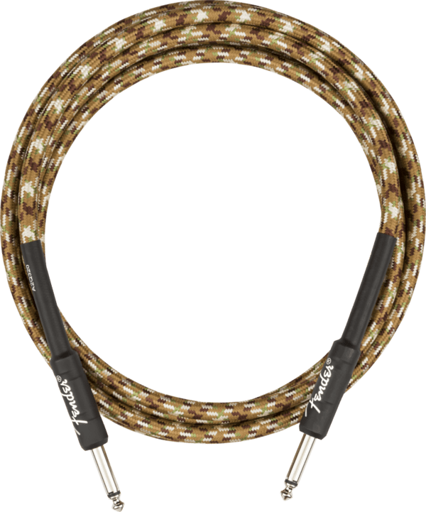 Fender 10ft Professional Instrument Cable Braided Camo - Image 2