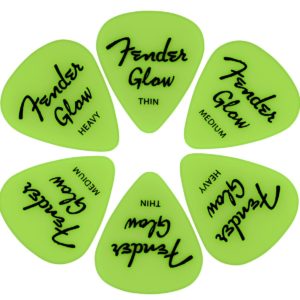 Fender Glow in the Dark 351 Picks