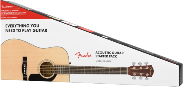 Fender CD-60S Solid Top Acoustic Guitar Pack - Image 2