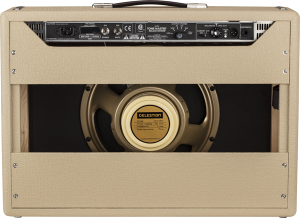 Fender Tone Master Deluxe Reverb Amplifier Blonde - Image 6