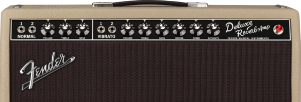 Fender Tone Master Deluxe Reverb Amplifier Blonde - Image 3
