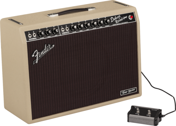 Fender Tone Master Deluxe Reverb Amplifier Blonde - Image 5