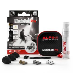 Alpine MusicSafe Pro Earplugs Black