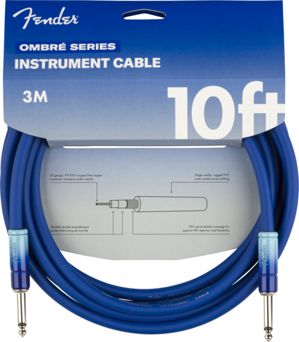 Fender 10' Ombré Instrument Cable