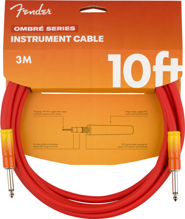 Fender 10' Ombré Instrument Cable