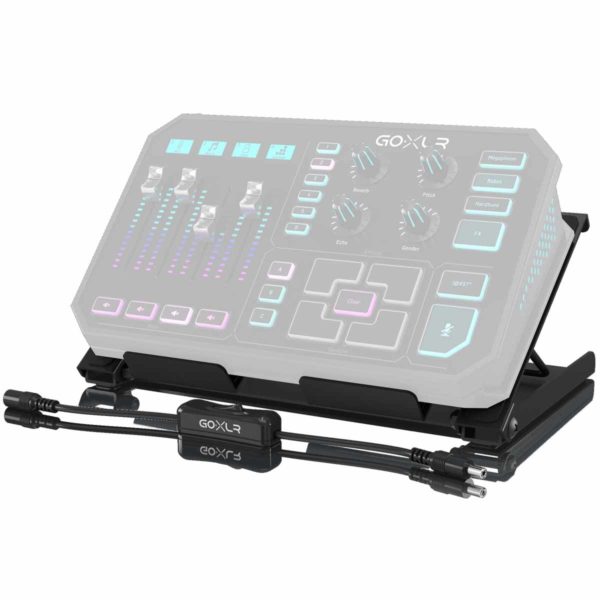 tc helicon goxlr desk stand example