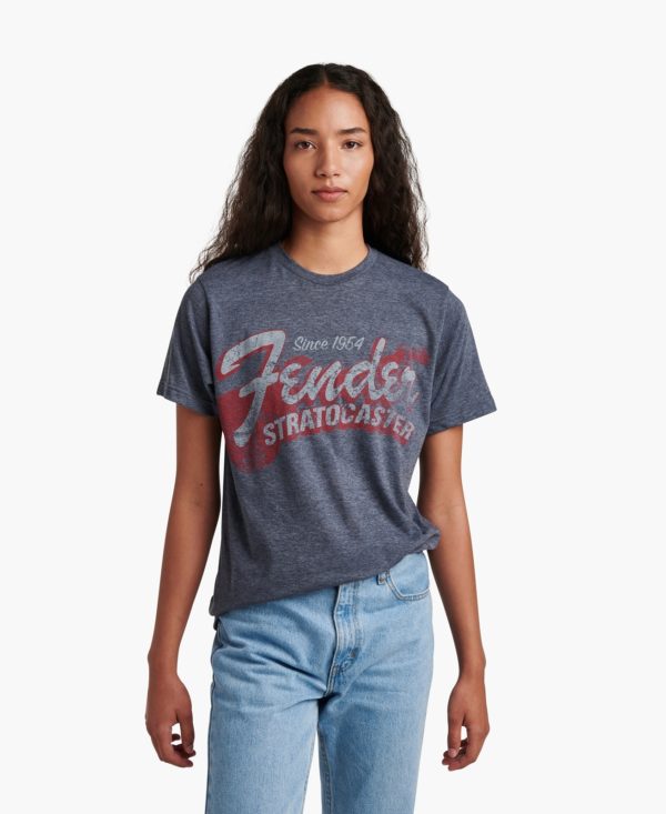 Fender Since 1954 Strat Blue-Smoke T-Shirt - Image 4
