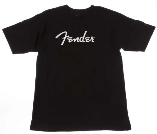 Fender Spaghetti Logo T-Shirt Black