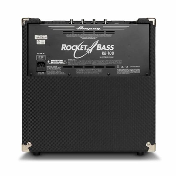 ampeg rocket bass rb-108 back