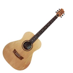 Pratley Mini OM Acoustic Electric Guitar M-SNCE-M/B