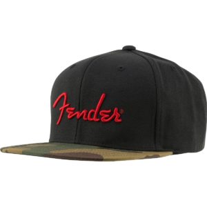 Fender Camo Flatbill Fender Logo Hat