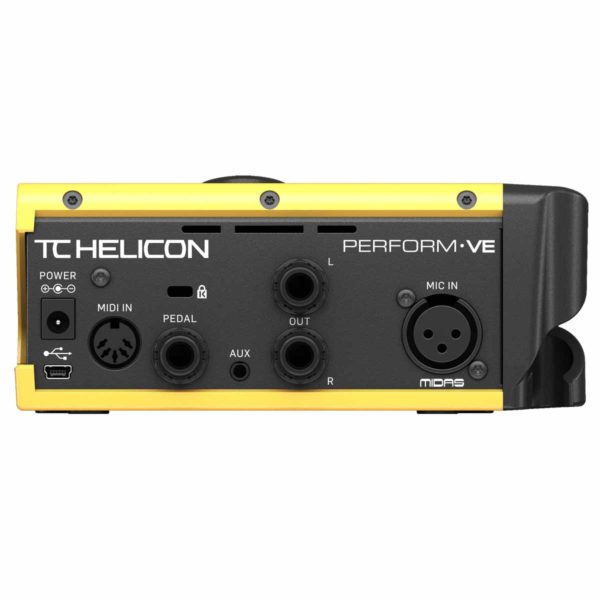 tc helicon perform-ve vocal effects inputs and outputs