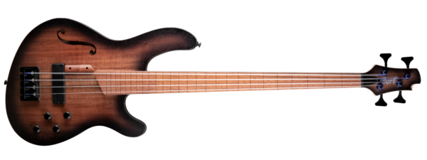 Cort Artisan B4FL MHPZ Fretless Bass - Image 2