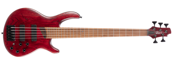 B5 Element 5-String Bass Burgundy Red