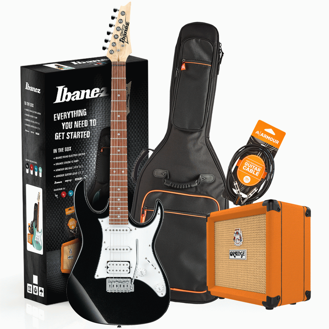 Ibanez RX40 Electric Guitar Orange Amp Pack PIPERS Wollongong