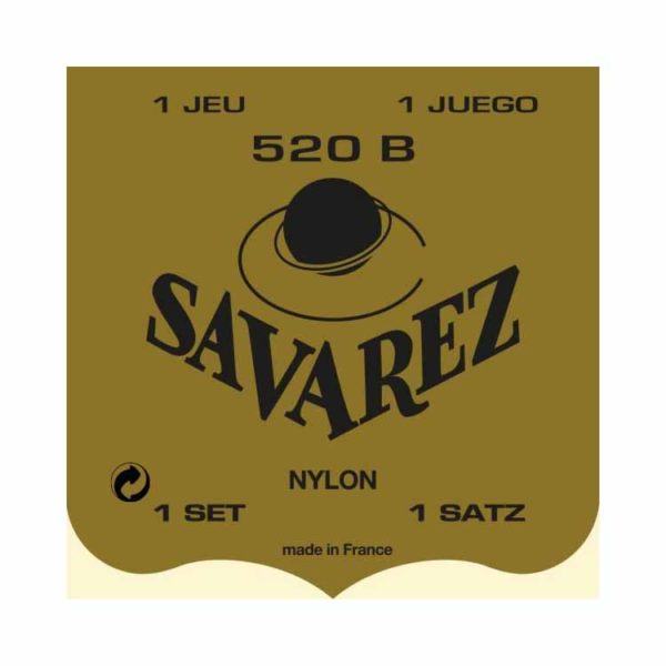 savarez 520b traditional classical guitar string set low tension