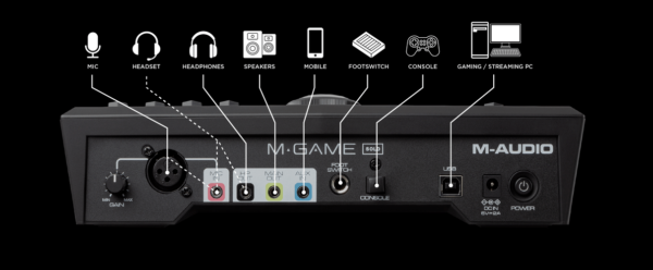 M-GAME SOLO Game Streaming Interface