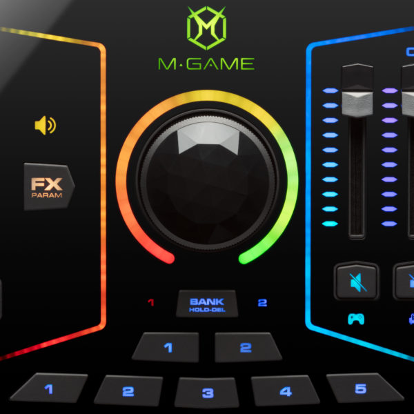 M-GAME RBG Dual Streaming Interface & Mixer