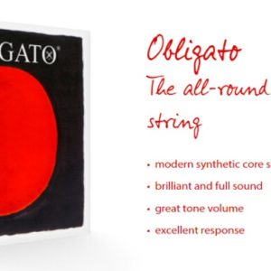 Pirastro Obligato Violin Strings Features
