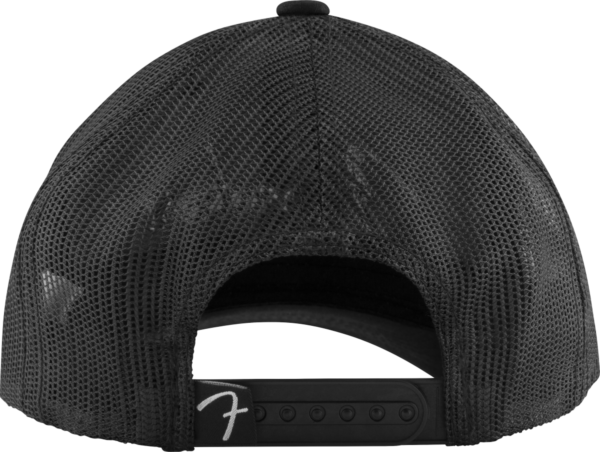 Fender Snap Back Pick Holder Hat Black
