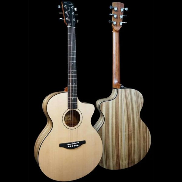 Fenech Guitars VT Grand Auditorium Cutaway Camphor Acoustic VTGAC-CMP