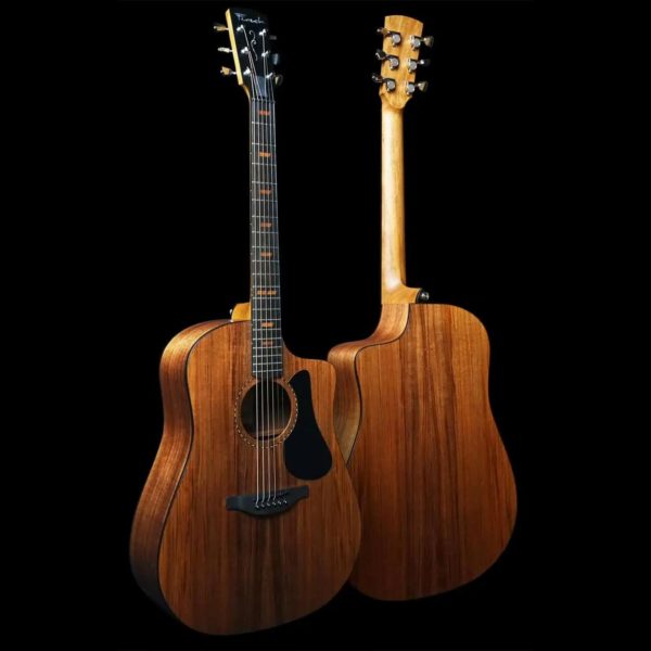 Fenech Guitars VTH Series D78C Dreadnought Cutaway Blackwood Acoustic
