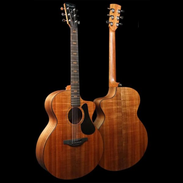 Fenech Guitars VTH Series D78C Grand Auditorium Cutaway Blackwood Acoustic