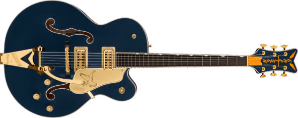 Gretsch G6136TG Midnight Sapphire Falcon Hollow Body Guitar Players Edition