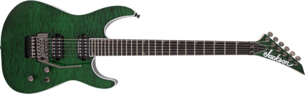 Jackson Pro Series Soloist SL2Q MAH Electric Guitar Transparent Green