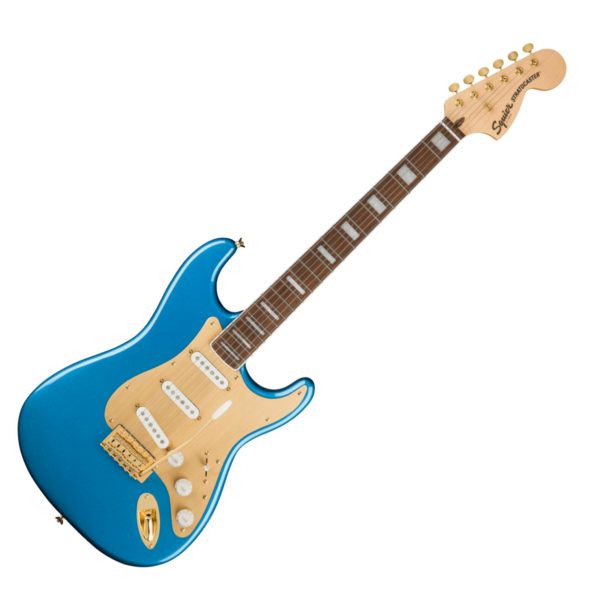 Squier 40th Anniversary Stratocaster Gold Edition Lake Placid Blue