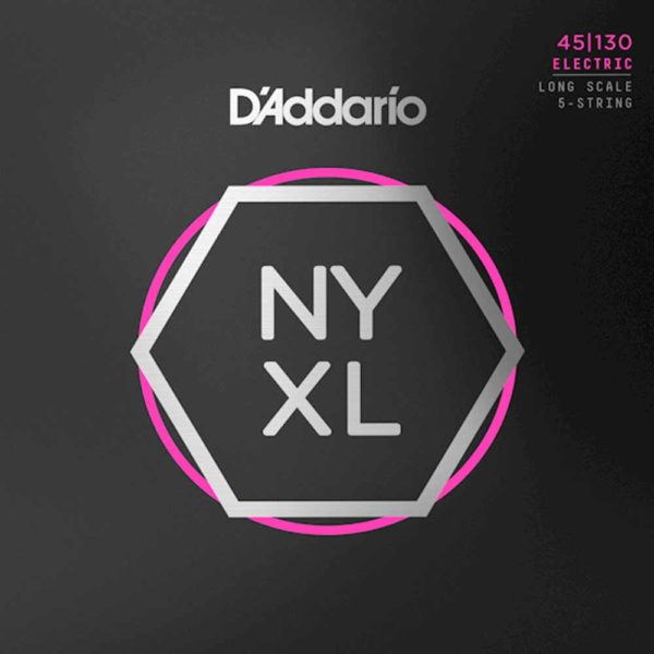 Daddario NYXL45130 bass guitar strings 5 string