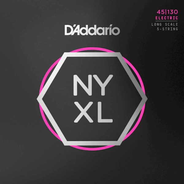 Daddario NYXL45130 bass guitar strings 5 string